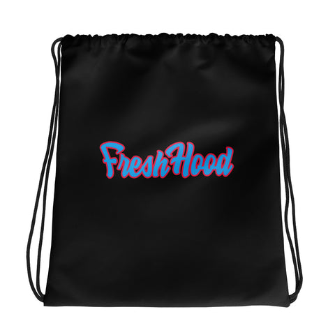 Drawstring Bag for Ballers - Fresh Hood basketball hoopwear that's different.  Basketball apparel and workout clothing.
