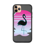 Flamingo Biodegradable iPhone Case - Fresh Hood basketball hoopwear that's different.  Basketball apparel and workout clothing.