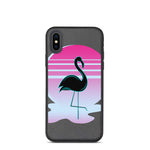 Flamingo Biodegradable iPhone Case - Fresh Hood basketball hoopwear that's different.  Basketball apparel and workout clothing.
