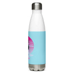 FH Flamingo Stainless Steel Water Bottle - Fresh Hood basketball hoopwear that's different.  Basketball apparel and workout clothing.