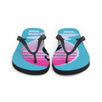 Flamingo Hang Out Flip-Flops - Fresh Hood basketball hoopwear that's different.  Basketball apparel and workout clothing.